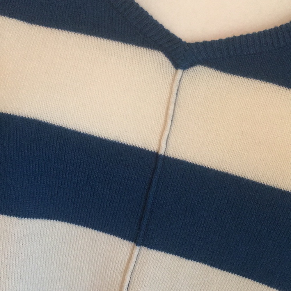 Faded Glory LS V-Neck Rayon Polyester Sweater 👕🧵 - Picture 5 of 8